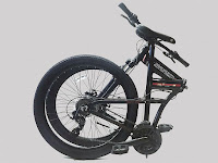 EuroMini ZiZZO Swiss Alps folded, image, with folding frame, pack flat handlebar, quick-release wheels