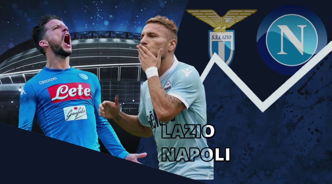 LAZIO NAPOLI Streaming Rojadirecta YouTube Facebook Dazn, come vederla Gratis con PC Cellulare e Tablet.