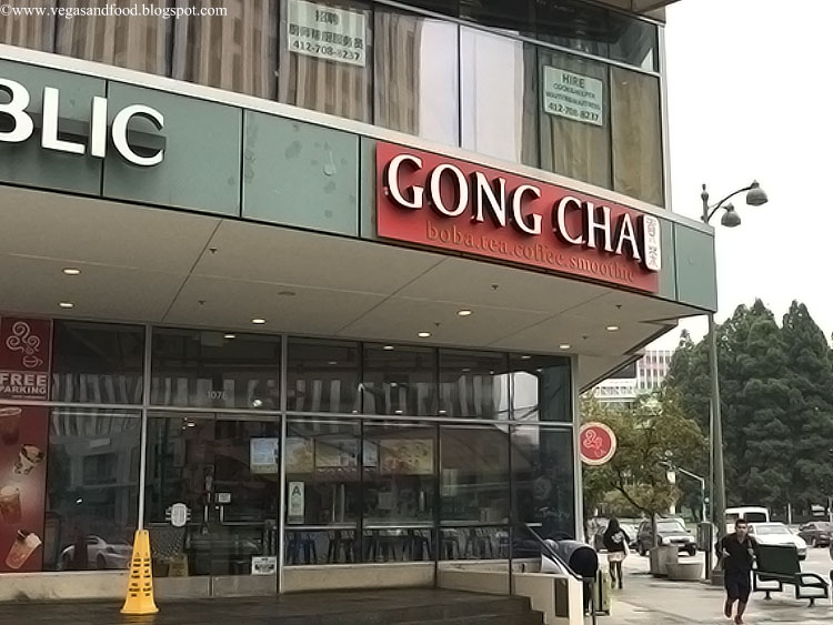 Gong Cha Koreatown Vegas and Food