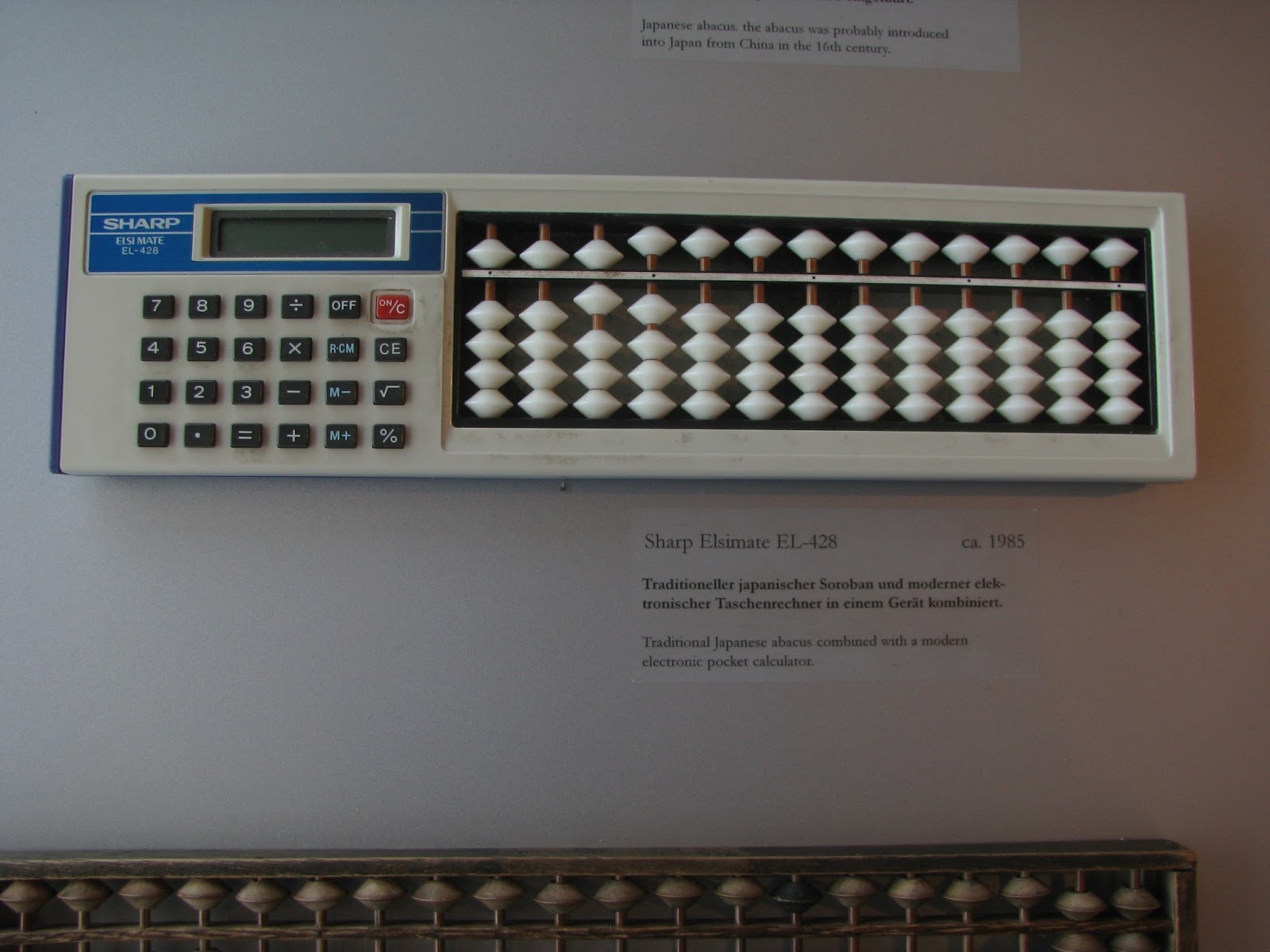 Mawhorter Sabbatical 2013 Arithmeum Arithmetic Museum