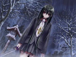 crying anime sad rain evil nightcore raining its