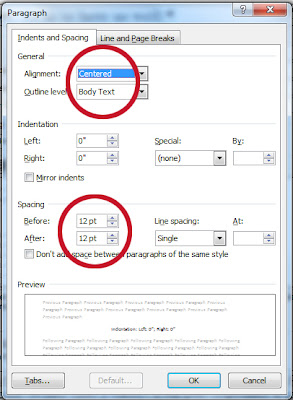 How To Format A Word Document For Uploading To Amazon: Word Styles