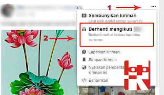 membatasi kiriman facebook