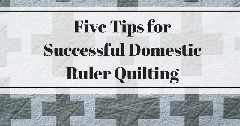 5 Safety Tips For Machine Quilting Rulers On A Long Arm Quilter Or Sit Down  Domestic Sewing Machine