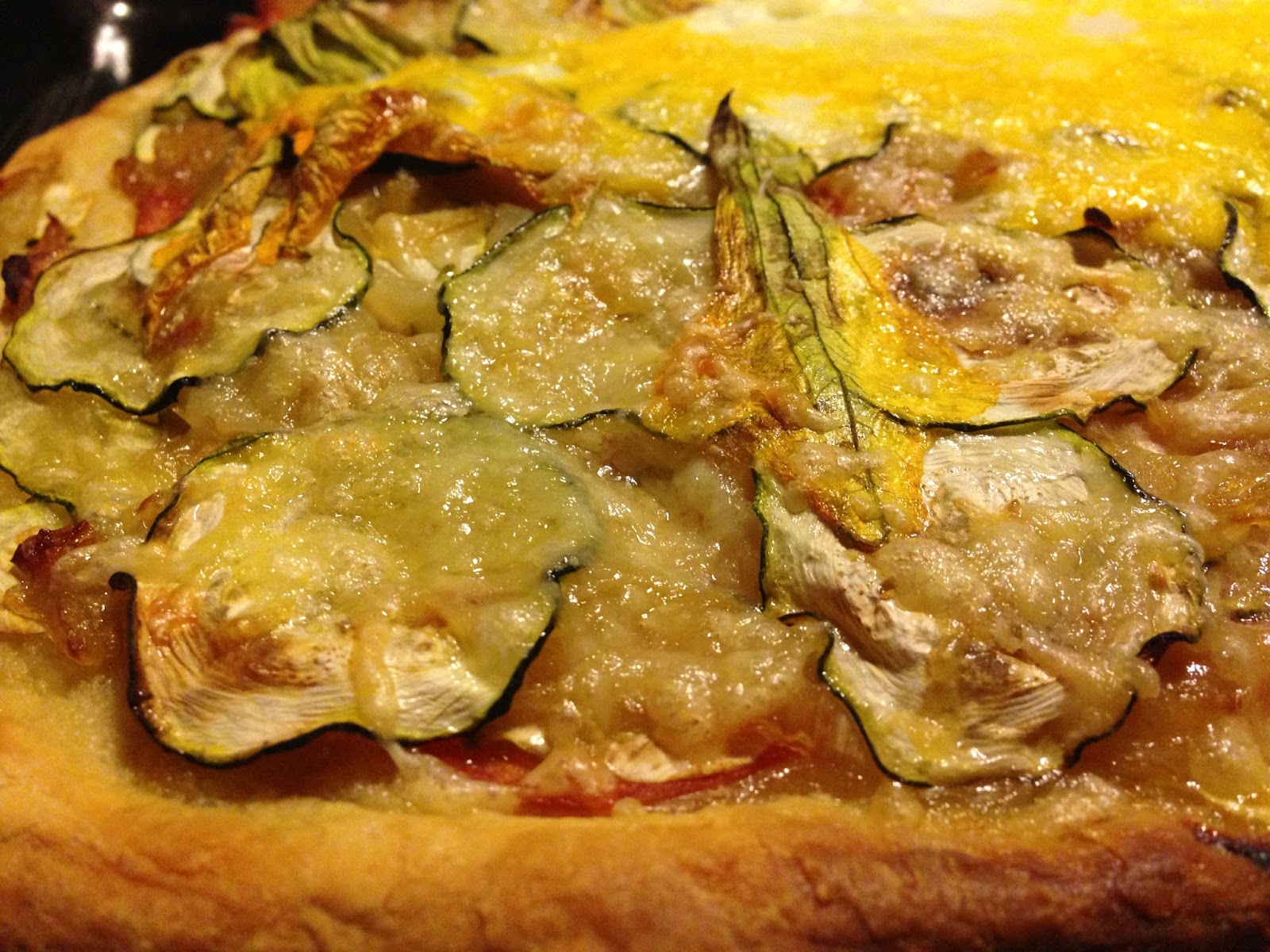 El Trasgu de las galletas: PIZZA DE CALABACÍN