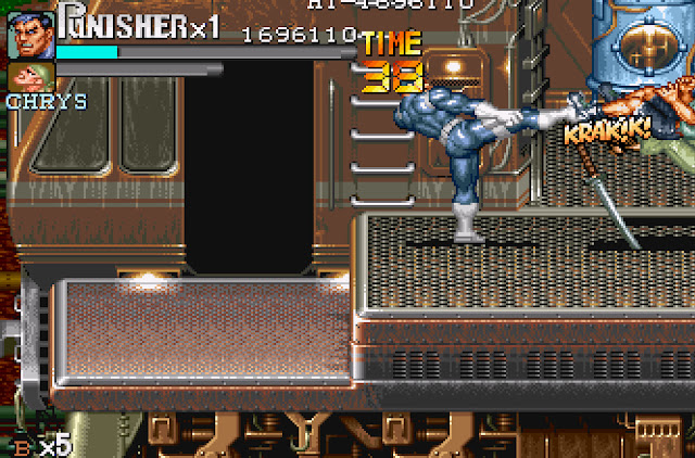 The Punisher - Stage 4 Train Screenshot
