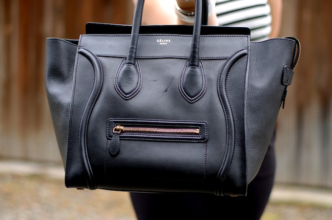 Celine Mini Luggage Tote Vancouver fashion blogger Aleesha Harris of Covet and Acquire