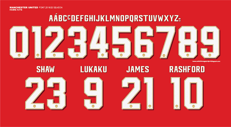 Brandneue Manchester United 20-21 Trikot-Schriftart enthüllt - Nur Fussball