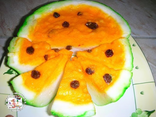Dapur Mamasya Puding Tembikai Desert Yg Menarik Utk Resepi Mamasya Ambil Dari Myr Tkasih Empunya Nanti Mama Cari Link Asal Ini Dah 2 Bekas Puding Jadi Kalau Famili Kecil Atau Baru