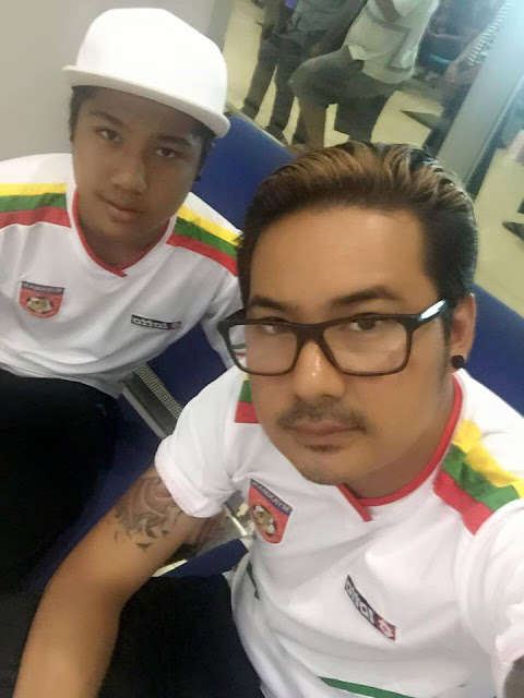 Myanmar U23 Back To Yangon - Myanmar Celebrities Welcome Myanmar Football Heroes 