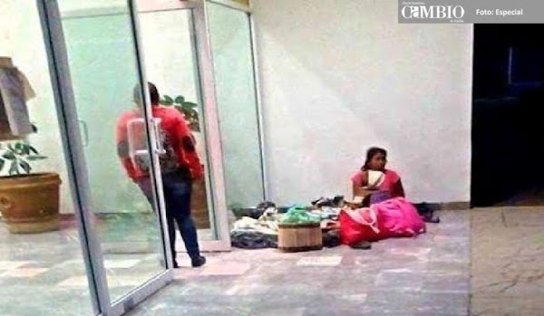 Impiden a indígena y sus hijos acceso a hospital de Tehuacán y duermen afuera. Impiden a indígena y sus hijos acceso a hospital de Tehuacán y duermen afuera.