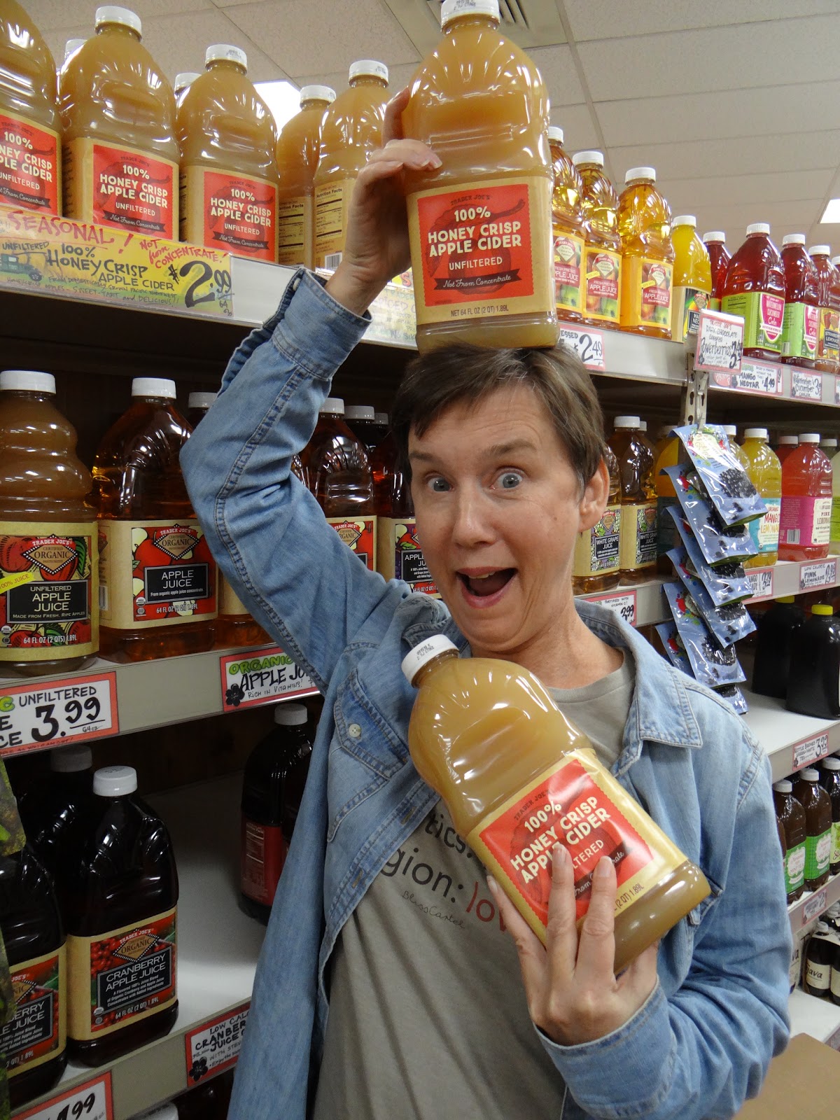 Trader Joe's 365 Honey Crisp Apple Cider is BACK!