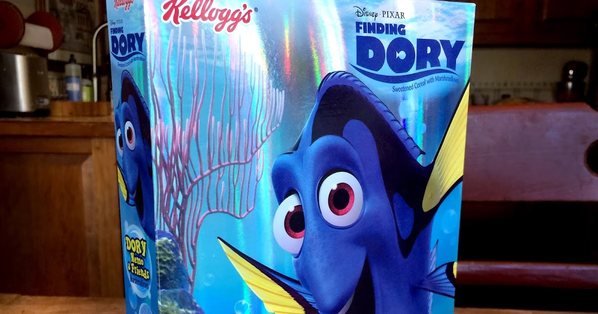 Dan the Pixar Fan: Finding Dory: Kellogg's Cereal