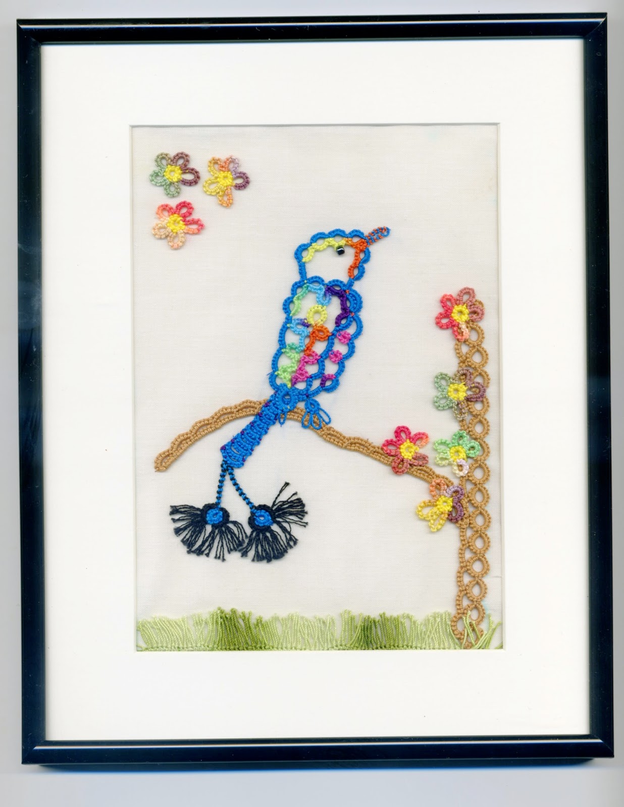 Tatted Bird Pattern Tatting and not a lot else!: New pattern