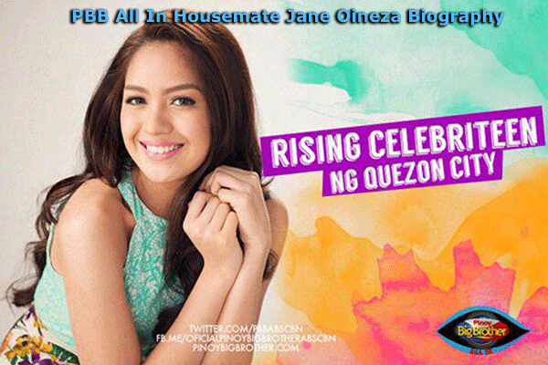 Jane Oineza is PBB All in 3rd Big Placer