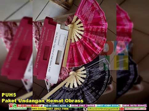 jual Paket Undangan Hemat Obrass