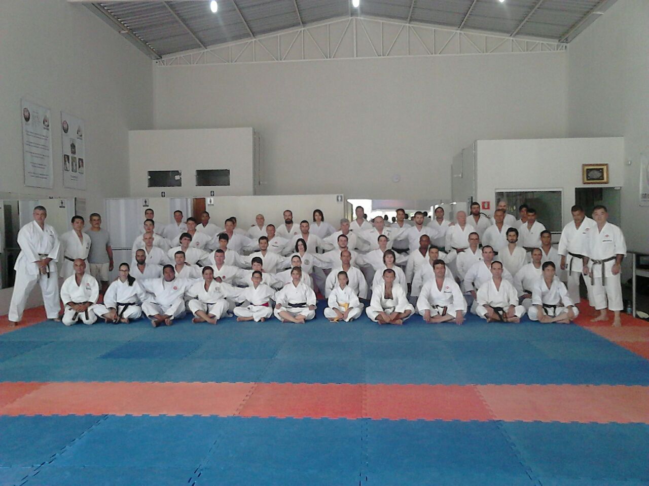 Dojô Garras do Tigre V Curso de Karatê Shotokan ASKT ISKF BRASIL