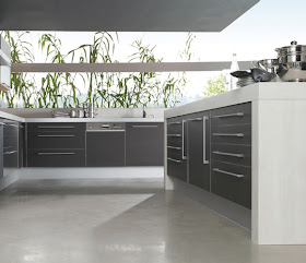 Decoración de cocinas con puertas en Laminado