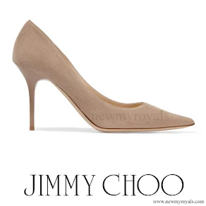 Princess Charlene - Jimmy Choo Agnes Suede Court Shoes