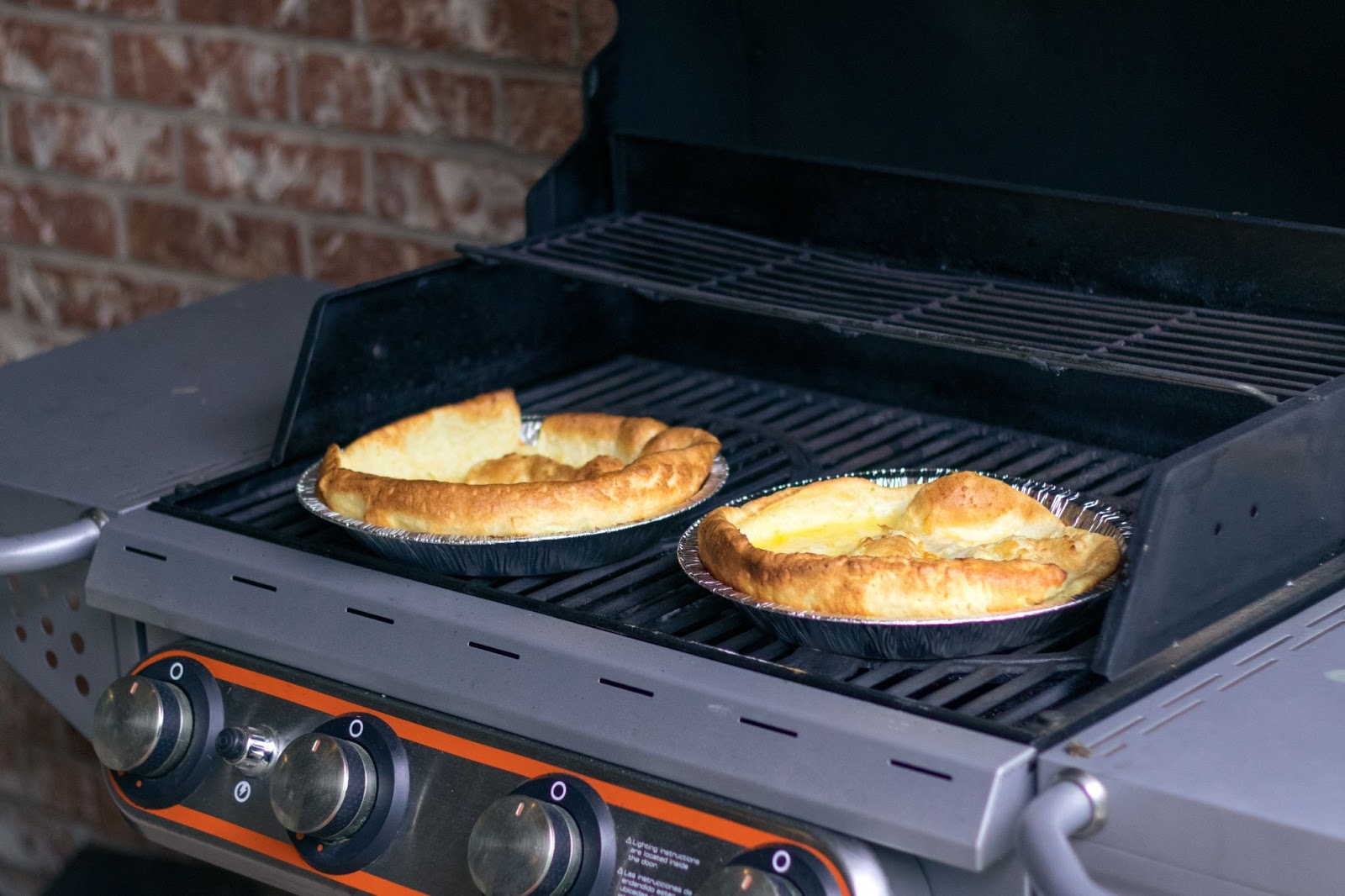 Lunchbox Dad Popover Pancakes Recipe on the Grill