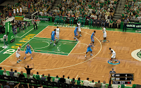 NBA 2K13 Boston Celtics Court Patch