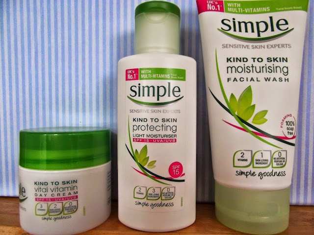 simple facial products