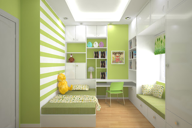 Inspirasi Desain Interior Kamar  Tidur  Ukuran  Kecil  Yang 