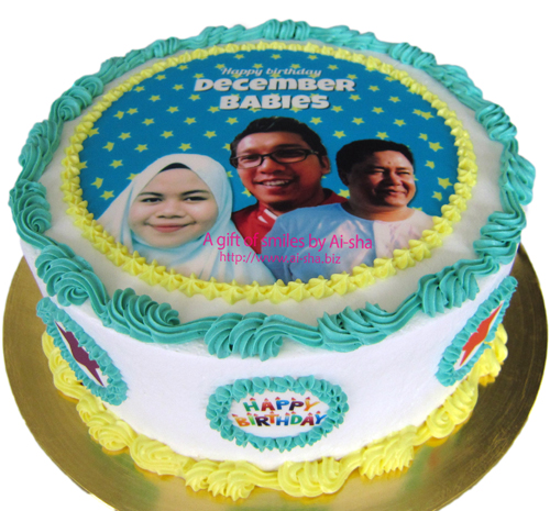 Birthday Cake Edible Image 