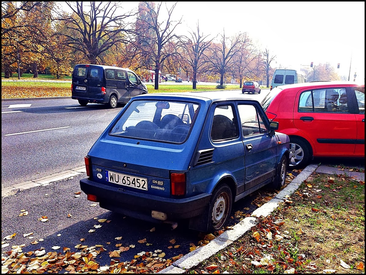 Pobliska Ulica 19871991 Polski Fiat 126p BIS