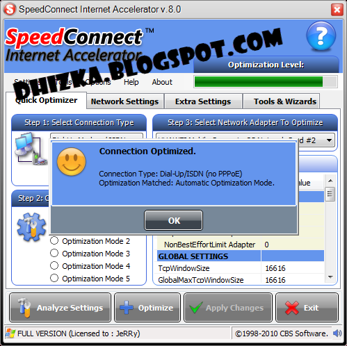 Speedconnect Connection Tester