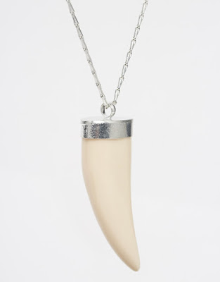 Selected Femme Tula Tusk Necklace