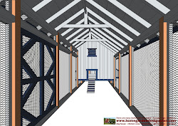 for chick coop: How to make a chicken coop easy to clean