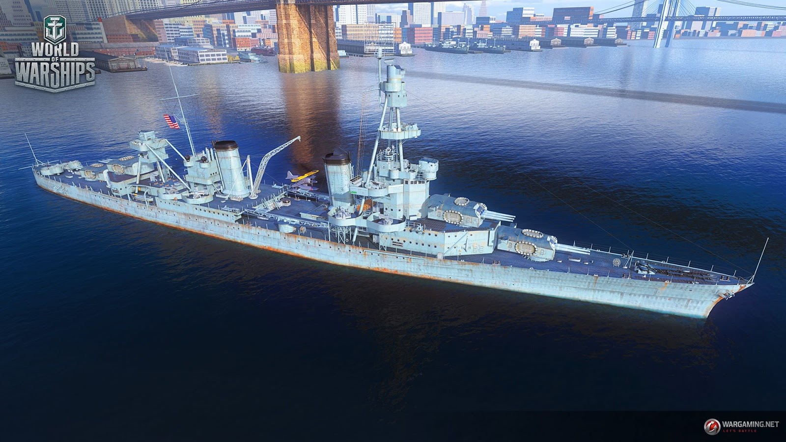 American Heavy Cruiser in World of Warships American Heavy Cruiser in World of Warships