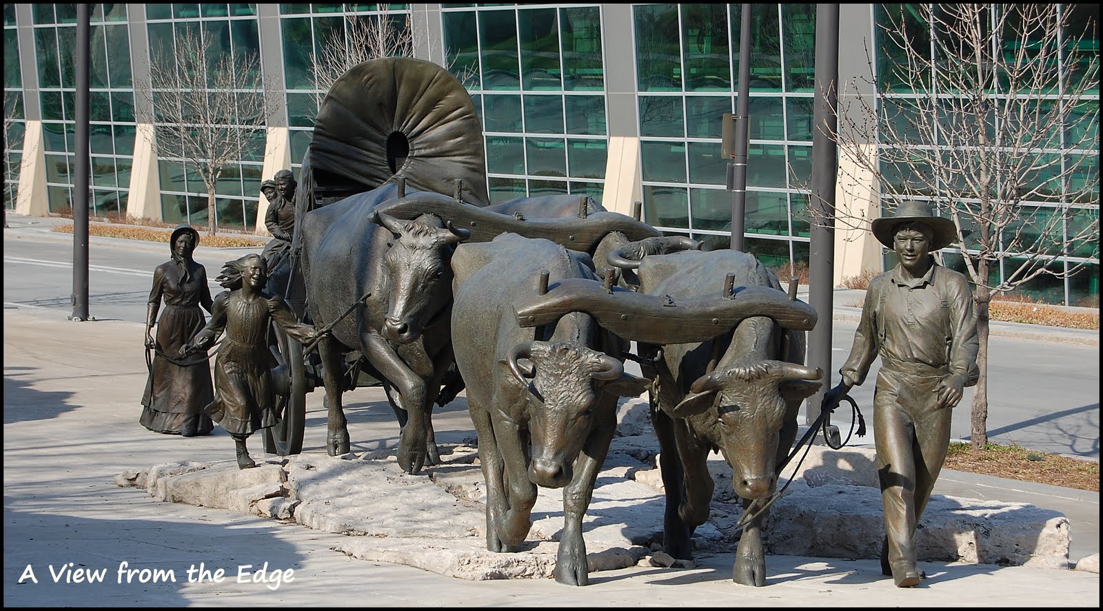 A View from the Edge Omaha Sculpture Park