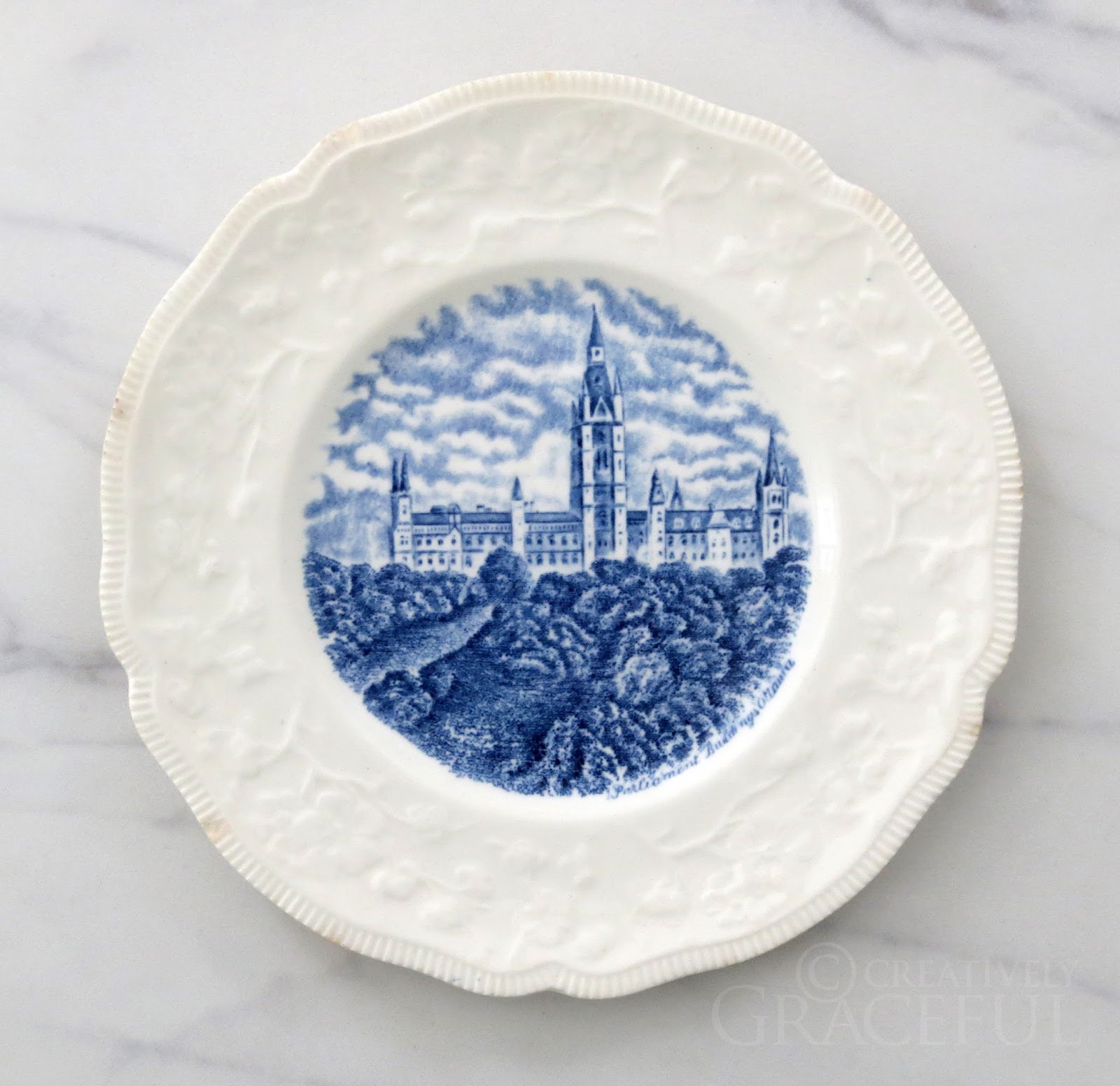 Creatively Graceful Ottawa Parliament Plate