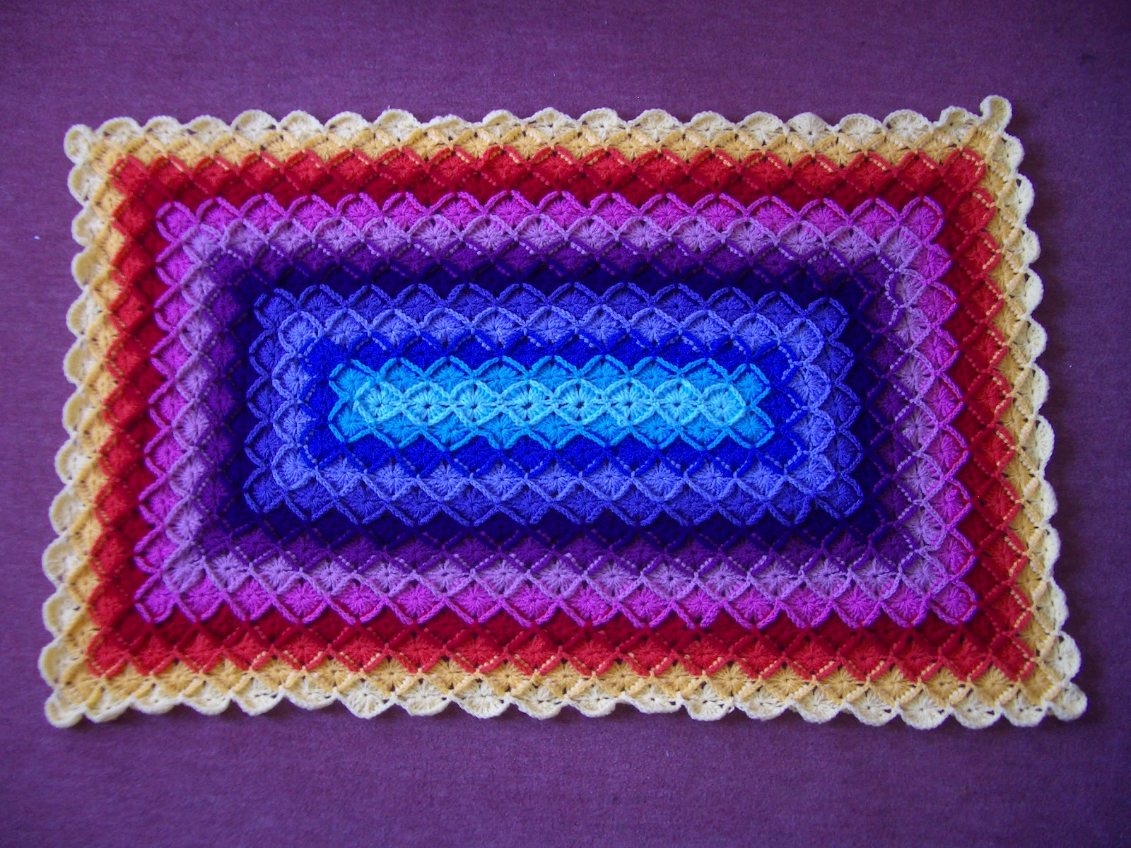 Flowers in the Window My WoolEater Blanket