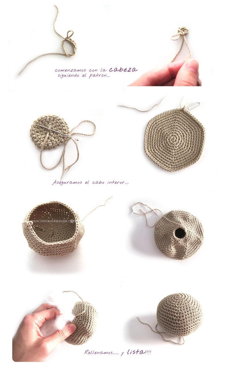amigurumi conejo paso a paso
