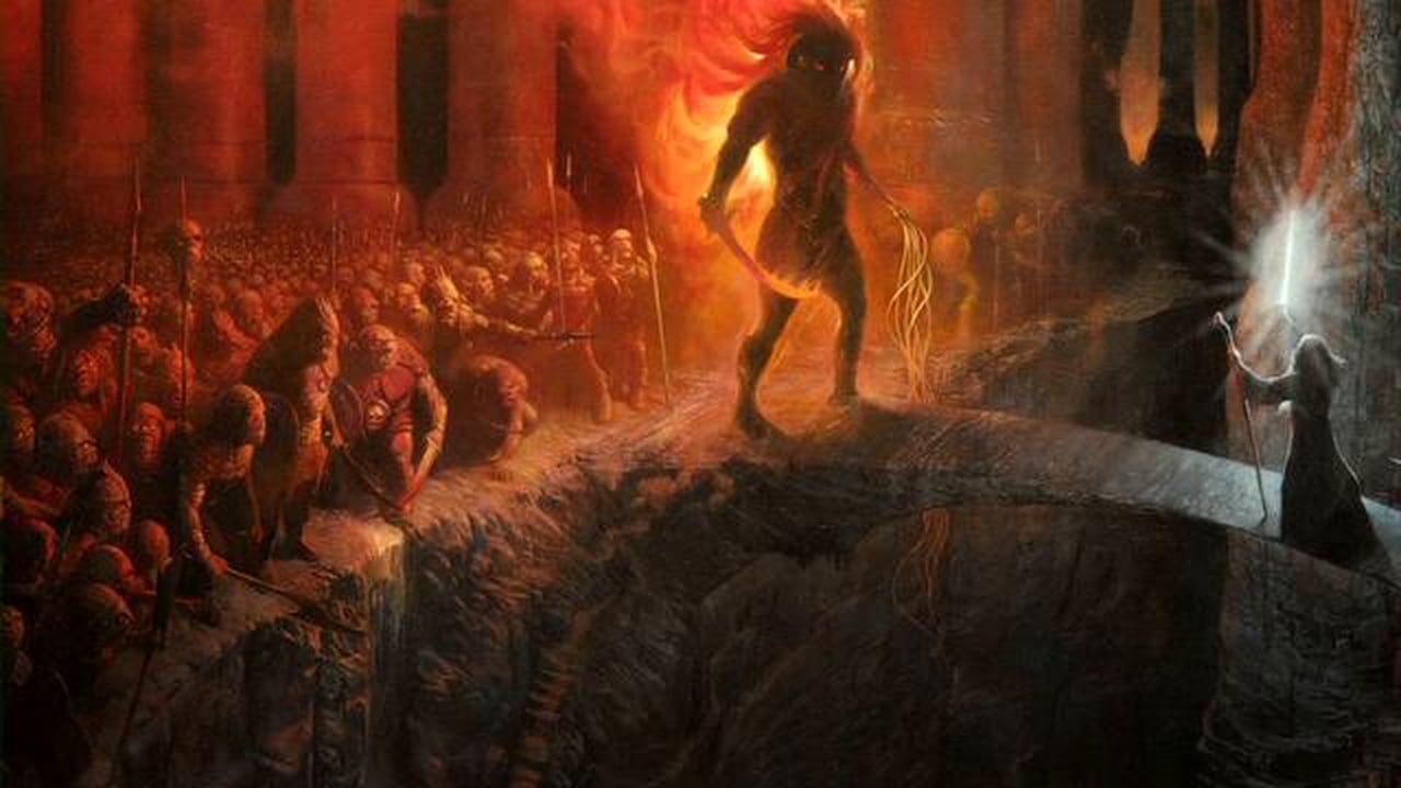 I'm dying to see more of Moria/Khazad-dûm in the good days. Fires