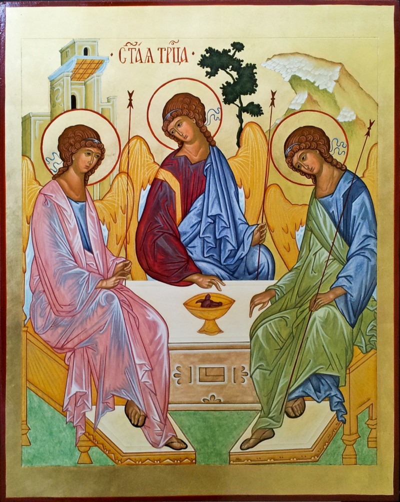 La SS. Trinità: LA TRINITA': Dio Padre, Dio Figlio e Dio Spirito Santo ...