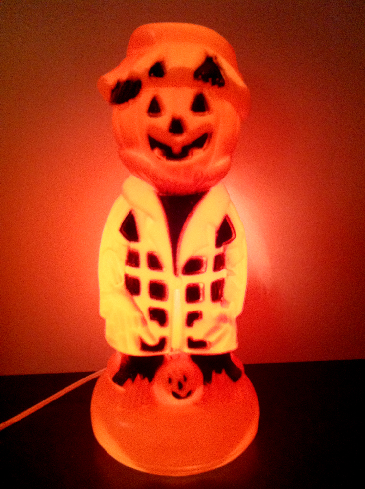 Life In The SoCalled Space Age More Vintage Plastic Halloween Lamps