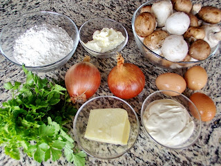 Tarta cu ciuperci si cascaval ingrediente reteta