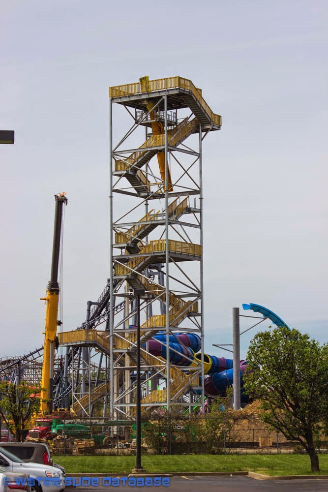 Water Slide Database Deep Water Dive at Kentucky Kingdom