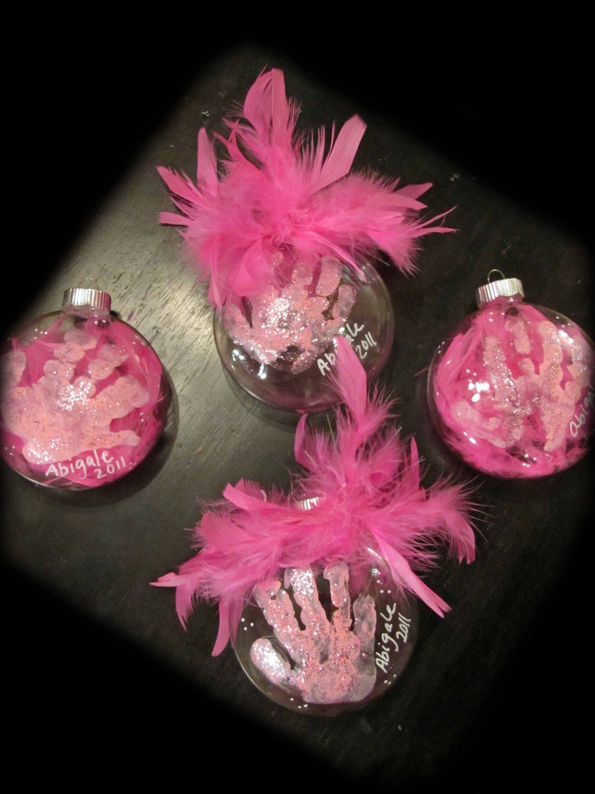 3 Keepsake Handprint Ornaments for Kids School Time Snippets