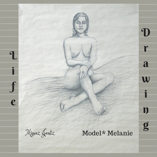 Nude Drawings by Minaz Jantz. Model Melanie