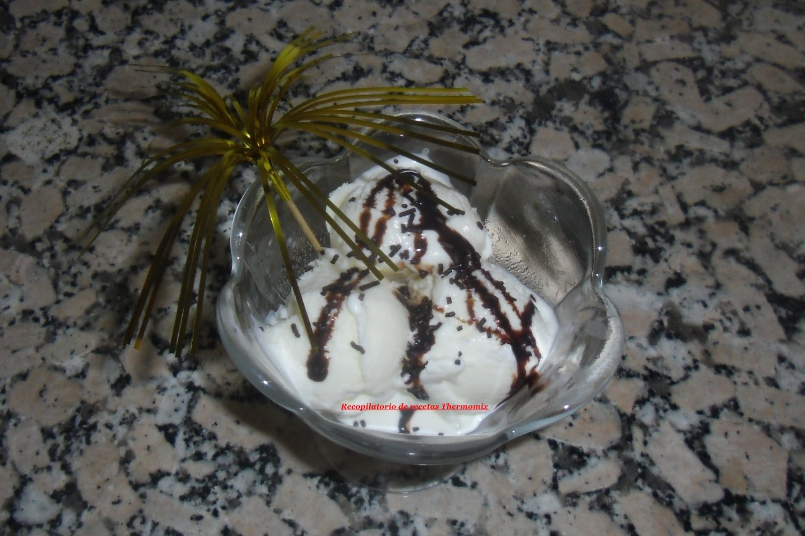 Recopilatorio de recetas thermomix Helado de yogur griego en thermomix