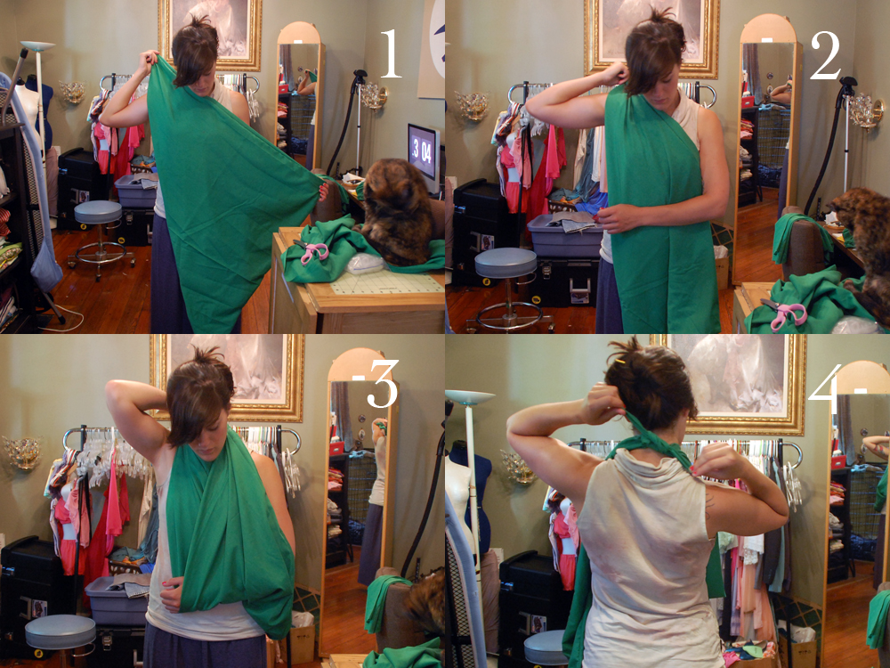 DIY Arm Sling How to make a sling for an injury