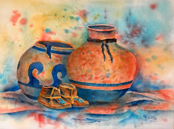 watercolor southwest southwestern painting pots workshop paintings artists artist martha kisling names fine