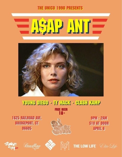 asap ant lil black jean jacket zip asap ant lil black jean jacket zip