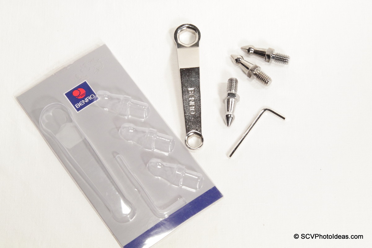 Benro tool kit & steel spikes package