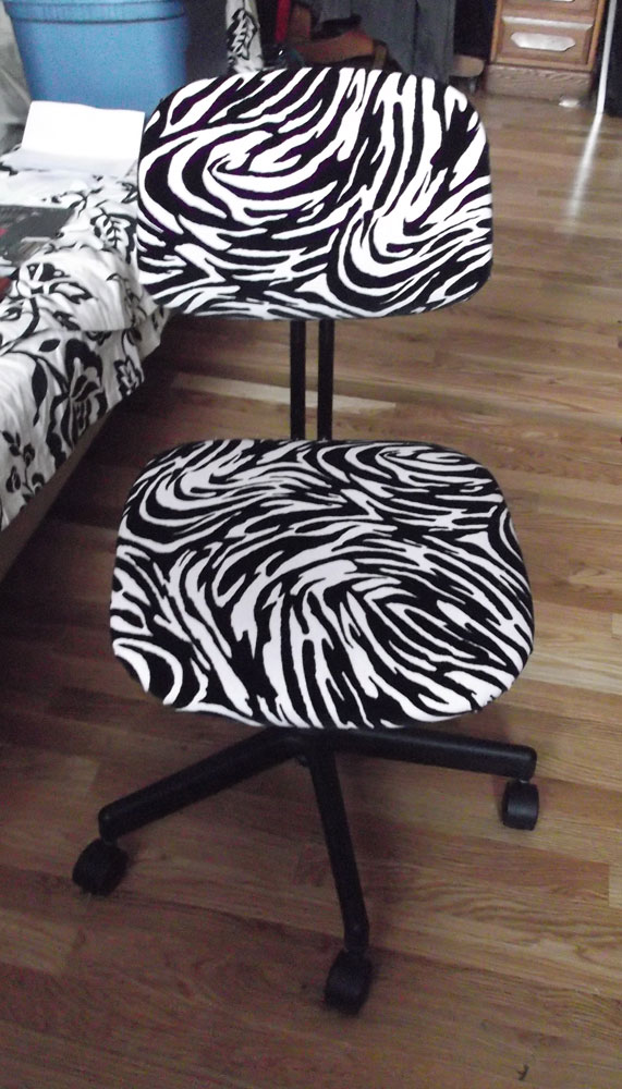Crafty Moira DIY Makeover Ugly Office Chair Transformed